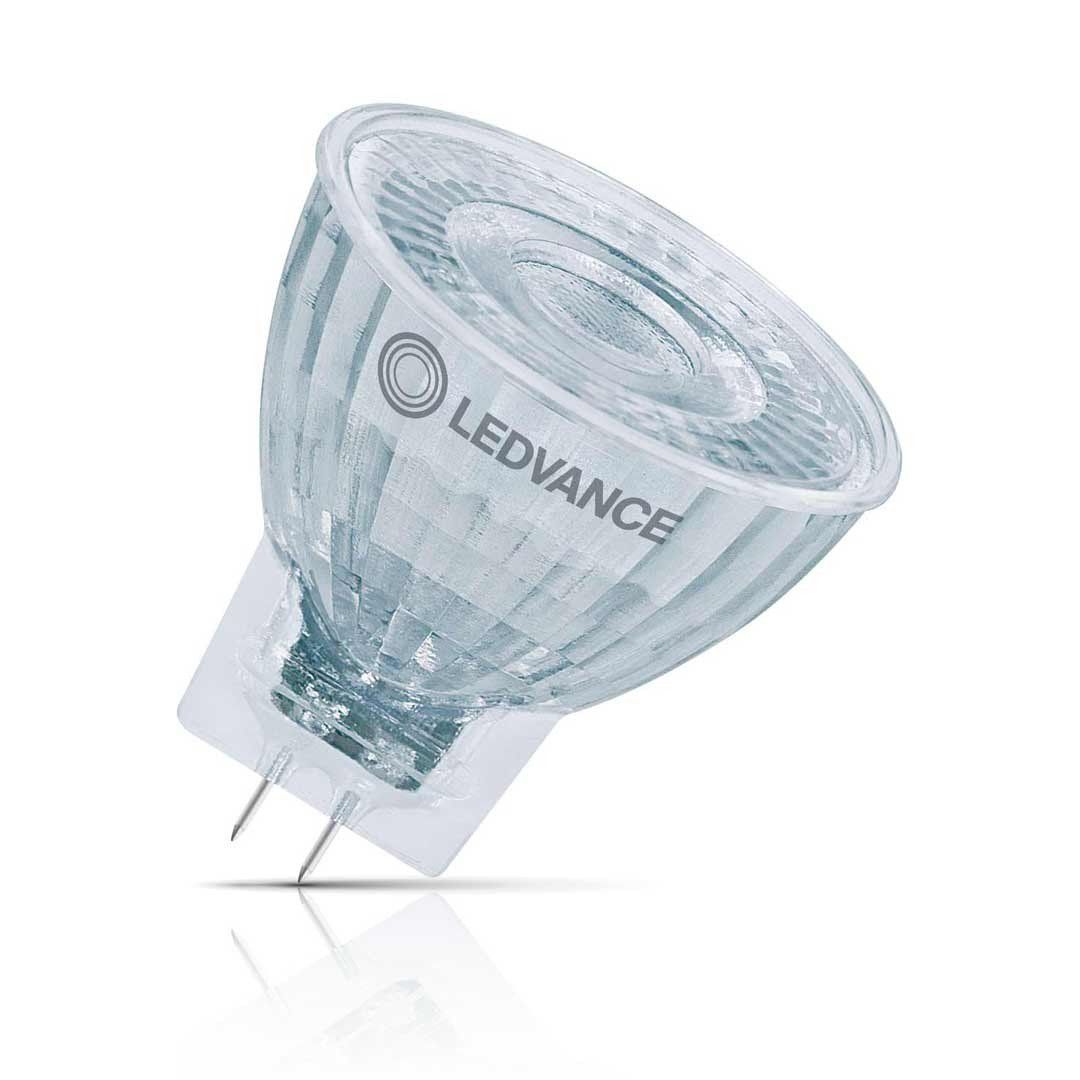 Ledvance LED MR11 Bulb 4.2W GU4 12V Performance Class Warm White 36° - Image 1