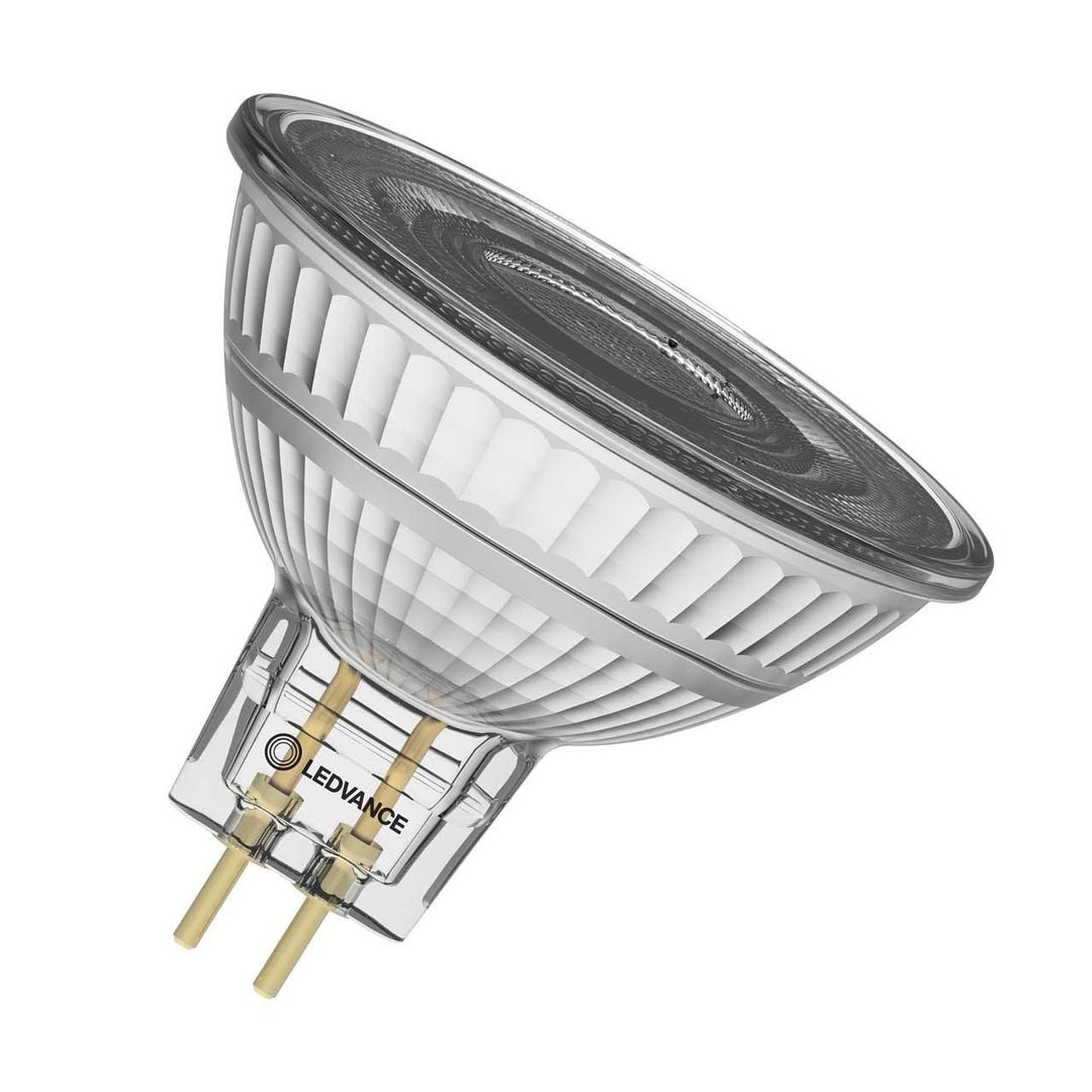 Ledvance MR16 Spotlight LED Light Bulb 5W (35W Eqv) 12V Dim Cool White Performance Class Halogen Replacement 2-Pin 36° - Image 1