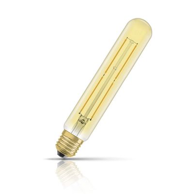 Osram LED Filament Tubular 4W E27 Vintage 1906 185mm Extra Warm White Gold