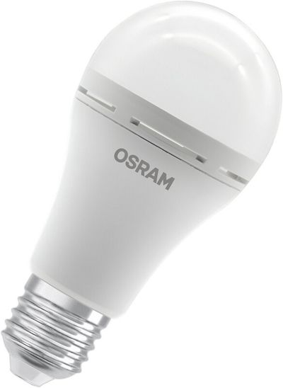 OSRAM LED bulb E27 8W matt 2700K rechargeable battery emergency light