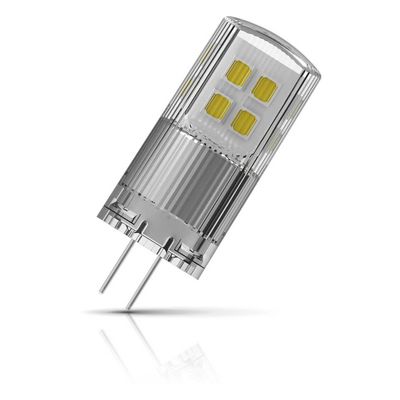 Ledvance LED G4 Capsule Light Bulb 2.2W (28W Eqv) 12V Performance Class Warm White 2700K Clear