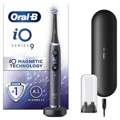ORAL B iO 9 Electric Toothbrush - Black Lava, Black