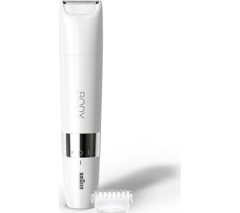 BRAUN BS1000 Body Mini Trimmer White, White - Image 1