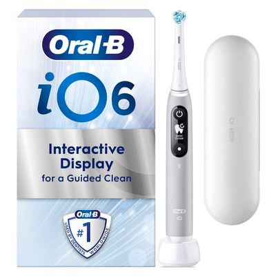 ORAL B iO 6 Electric Toothbrush - Grey, Silver/Grey