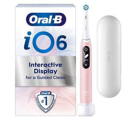 ORAL B iO 6 Electric Toothbrush - Pink, Pink