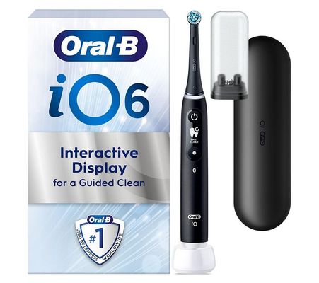 ORAL B iO 6 Electric Toothbrush - Black, Black
