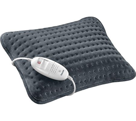 Beurer Cosy Heated Cushion with 3 Temperature Settings - Grey