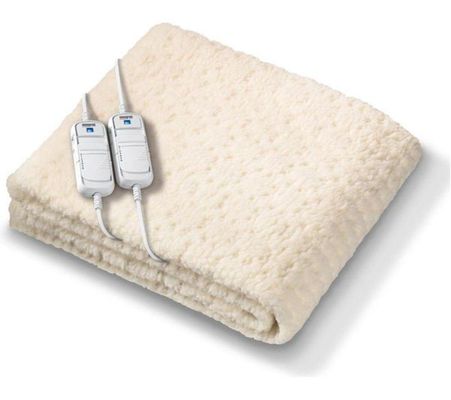 Beurer UE7962 Komfort Fitted Dual Double Heat Matress Cover - White