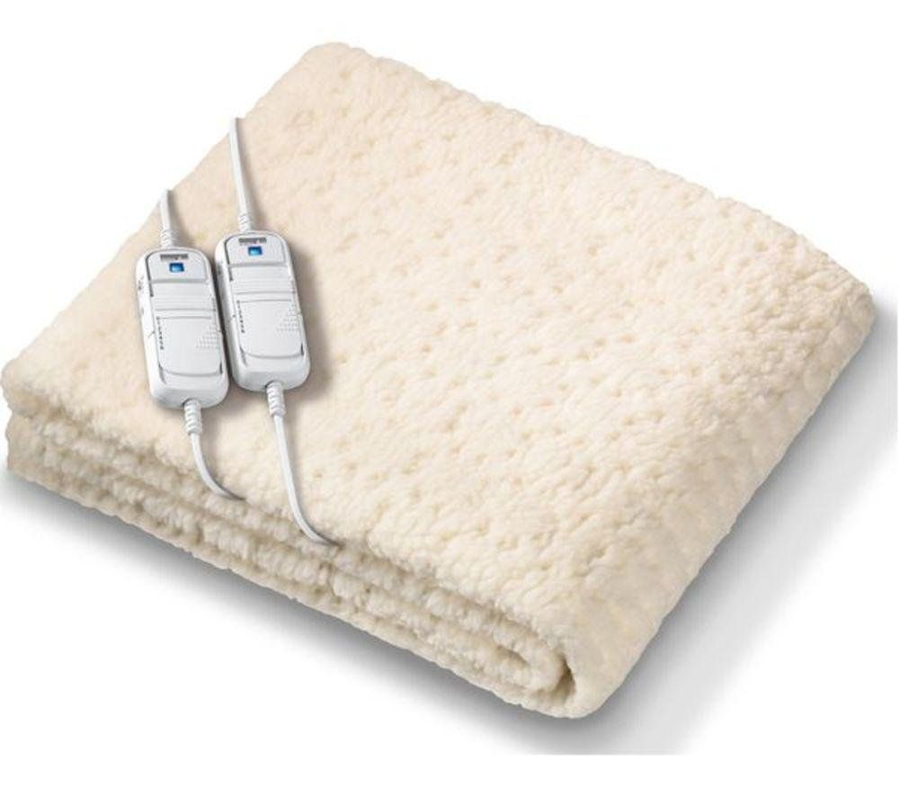 Beurer UE7963 Komfort King Dual Heated Matress Cover - White - Image 1