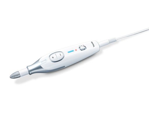 BEURER MP 42 Electric Nail File - Silver & White, White,Silver/Grey