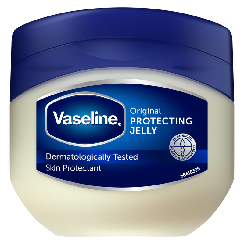 Vaseline Original Skin Protectant Petroleum Jelly for All Skin Types, 100ml - Buy 6 - Image 1