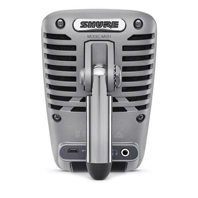Shure MOTIV MV51 Grey Digital camcorder microphone