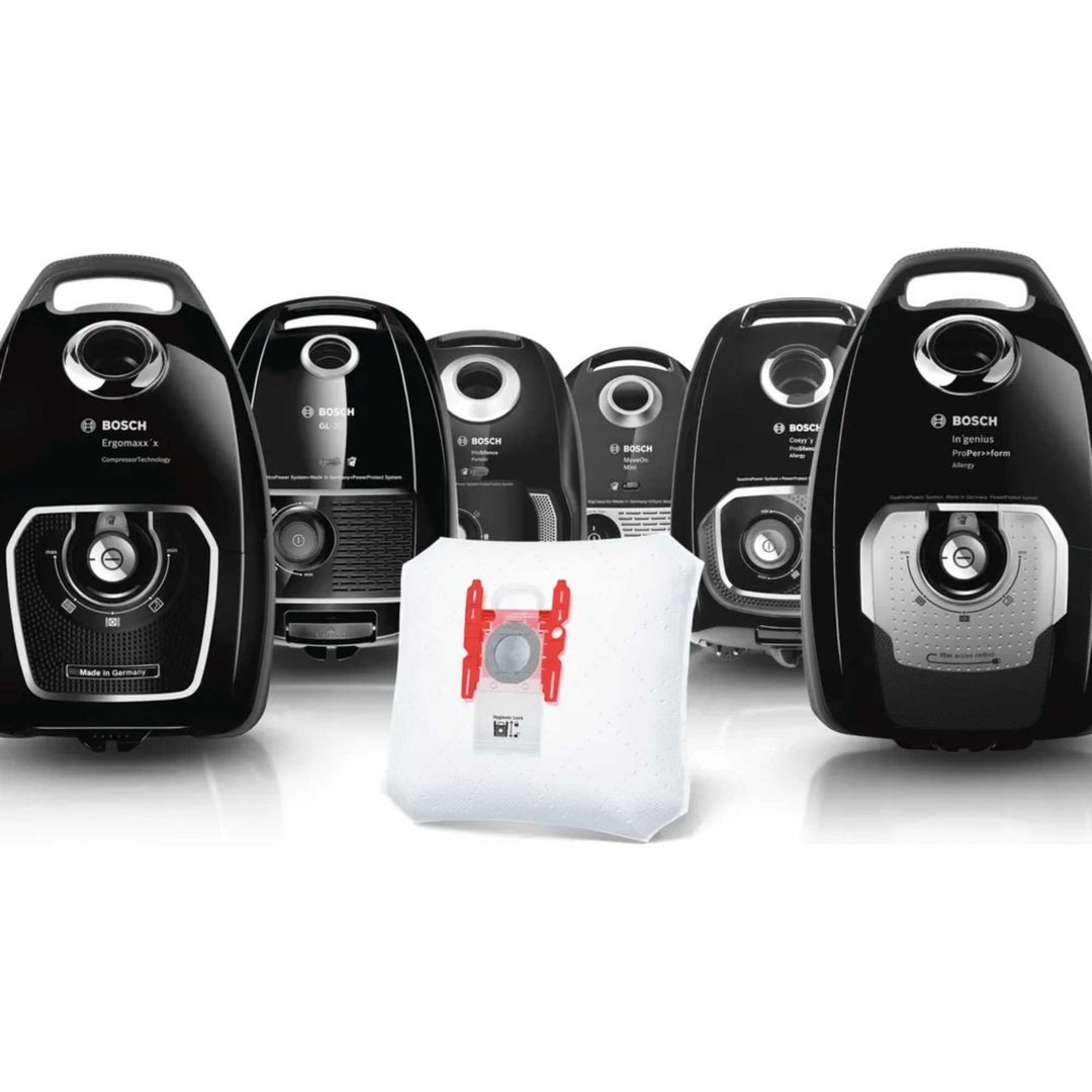 BOSCH BBZ41FGALL PowerProtect Type G Vacuum Cleaner Dustbag - Pack of 4 - Image 1