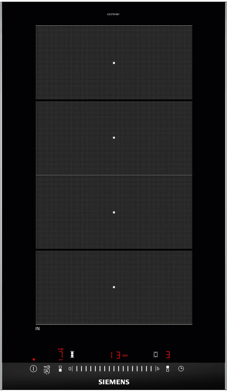 Siemens EX375FXB1E IQ-700 30cm Domino Flex Induction Hob - STAINLESS STEEL - Image 1