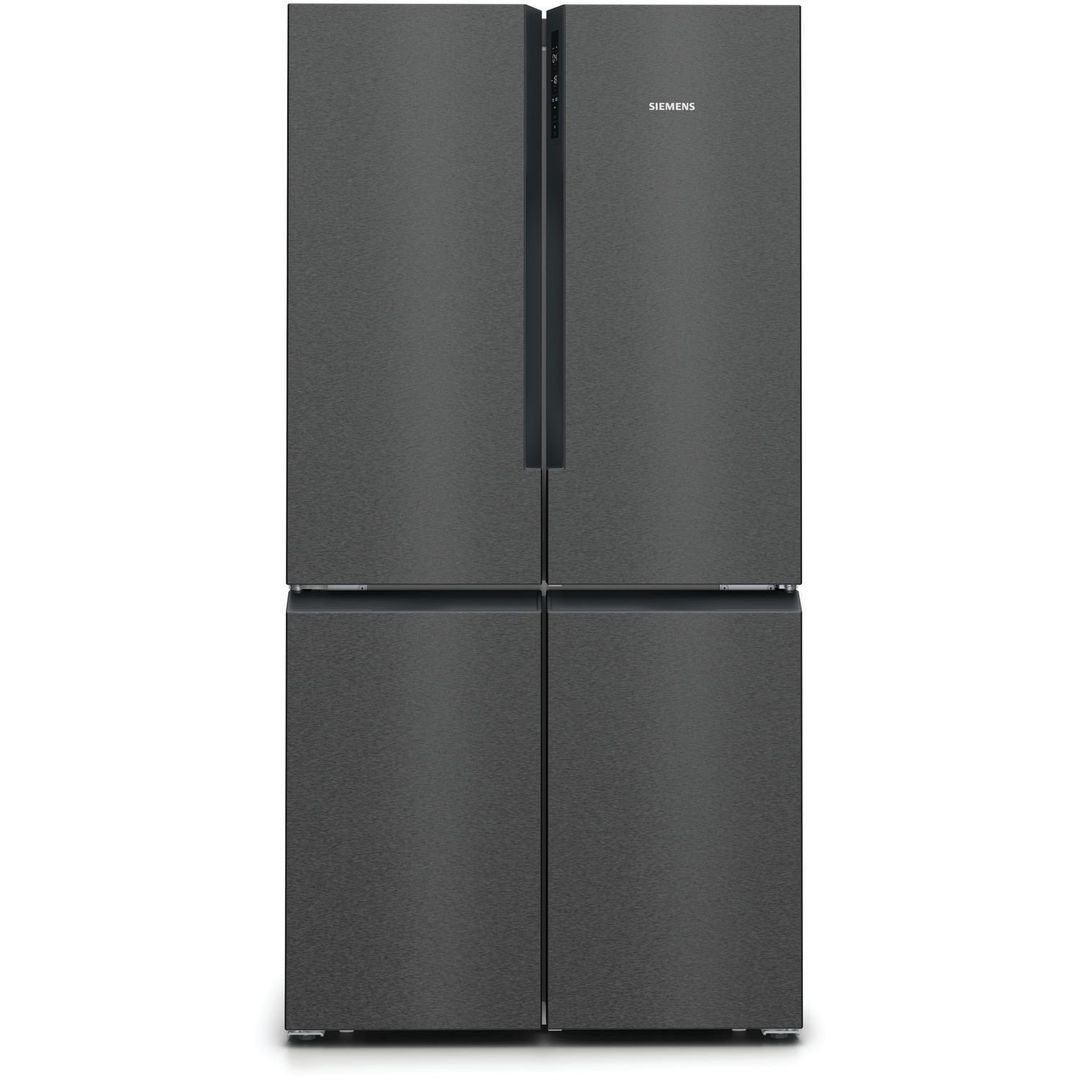 Siemens KF96NAXEAG Four Door Fridge Freezer Non Ice & Water - BLACK STEEL - Image 1
