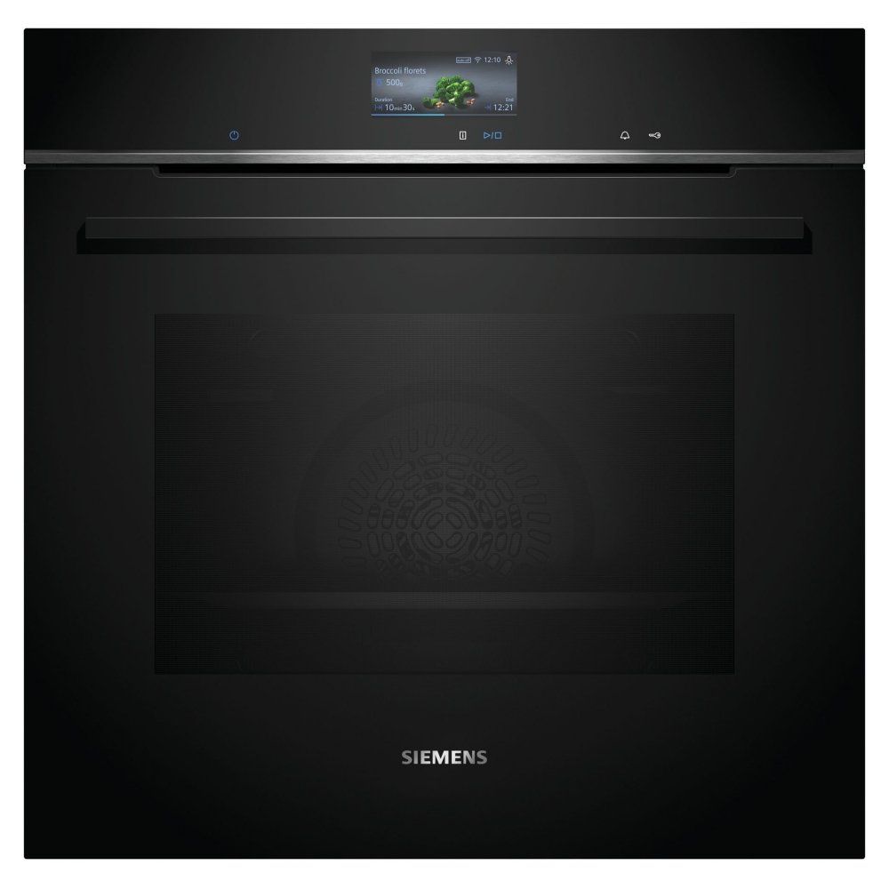 Siemens HB736G1B1B iQ700 Electric Single Oven - Black - Image 1