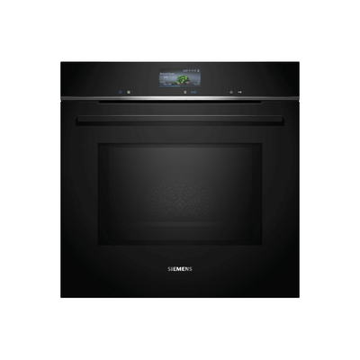 Siemens HM776G1B1B iQ700 Built-In Combination Microwave Oven - Black - Thumbnail 3