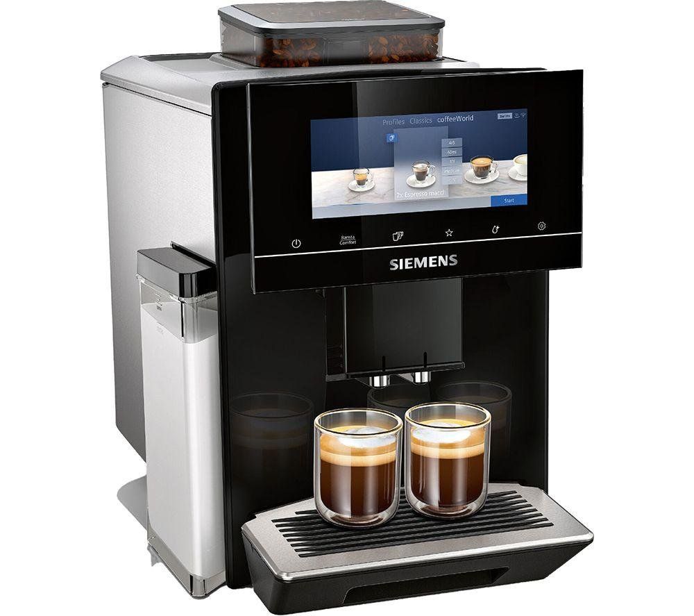 Siemens TQ903GB9 EQ900 Fully Automatic Freestanding Coffee Machine - BLACK - Image 1