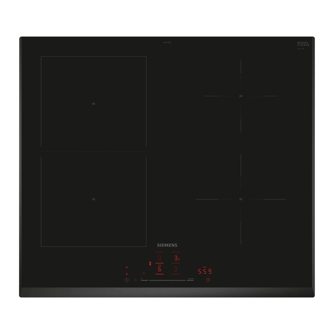 Siemens ED651HSB1E 60cm IQ-500 CombiZone Induction Hob - BLACK - Image 1