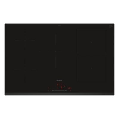 Siemens ED851HWB1E 80cm IQ-500 CombiZone Induction Hob - BLACK