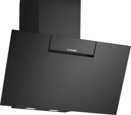 Siemens iQ300 80cm Angled Chimney Hood - Black - Thumbnail 4
