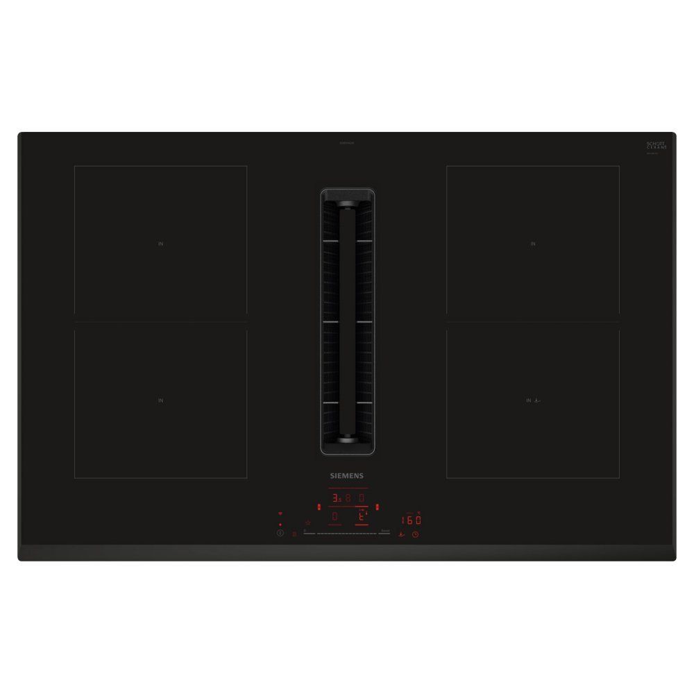 Siemens ED851HQ26E IQ-500 80cm Air Venting Induction Hob - BLACK - Image 1