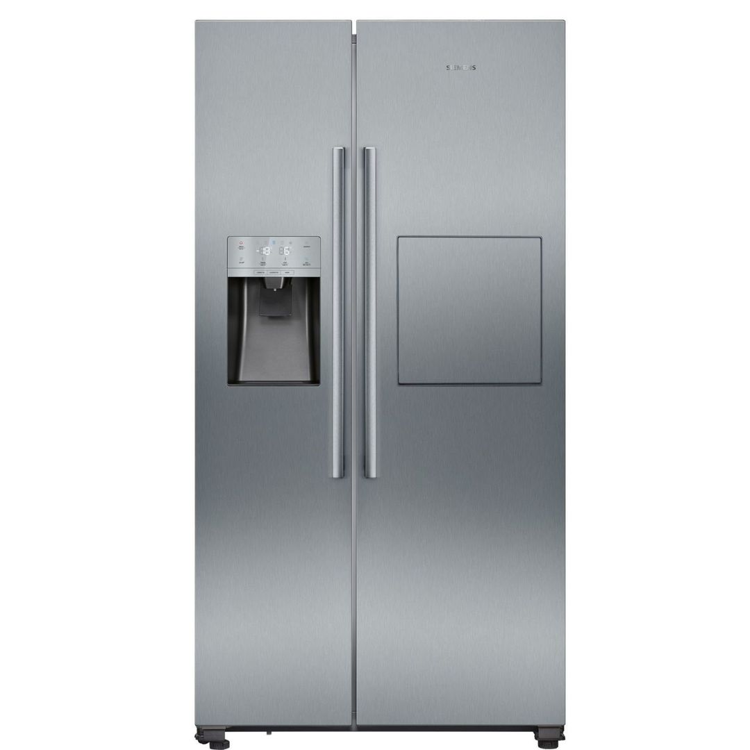 Siemens KA93GAIDP IQ-500 American Fridge Freezer With Ice & Water And Homebar - STAINLESS STEEL - Image 1
