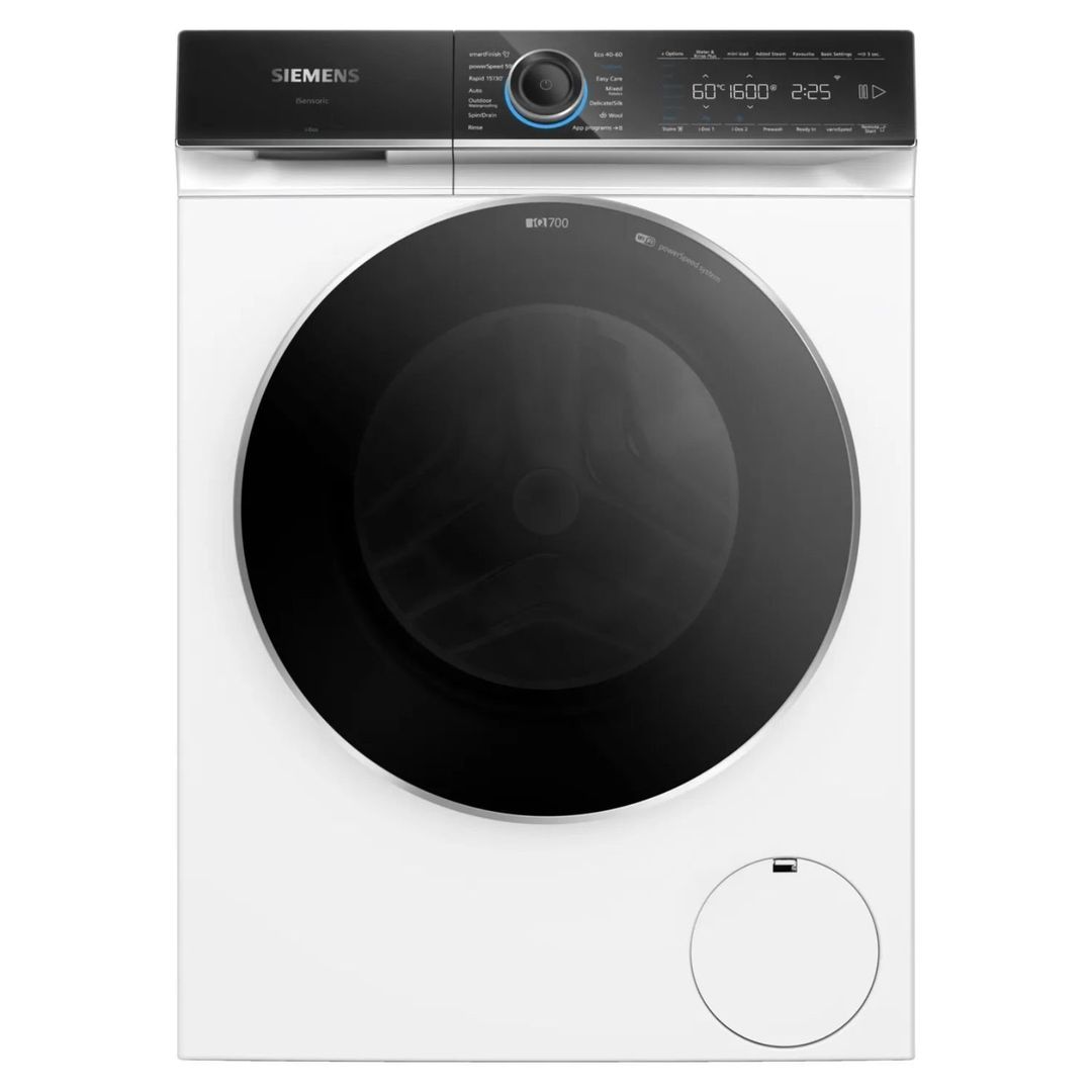 Siemens WG56B2A2GB 10kg IQ-700 i-DOS Washing Machine 1600rpm - WHITE - Image 1