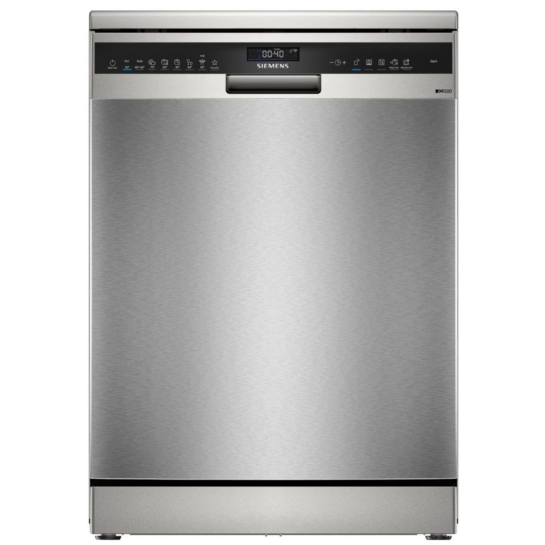 Siemens SN25EI13CE IQ-500 60cm Freestanding Dishwasher - STAINLESS STEEL - Image 1