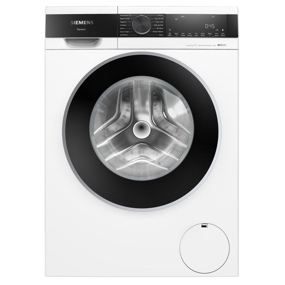 Siemens WG46G2Z4GB 9kg IQ-500 Washing Machine 1400rpm - WHITE - Image 1