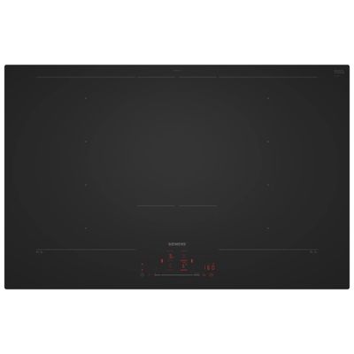 Siemens iQ700 80cm 4 Zone Induction Hob - Matt Black - Thumbnail 2