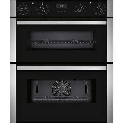 Neff J1ACE2HN0B N50 Built Under Electric Double Oven - Stainless Steel - Thumbnail 3
