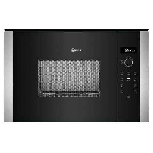 Neff HLAWD23N0B N50 Built In Microwave For Wall Unit - STAINLESS STEEL - Image 1