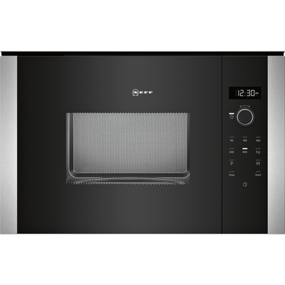 Neff HLAWD23N0B N50 Built In Microwave For Wall Unit - STAINLESS STEEL - Thumbnail 5