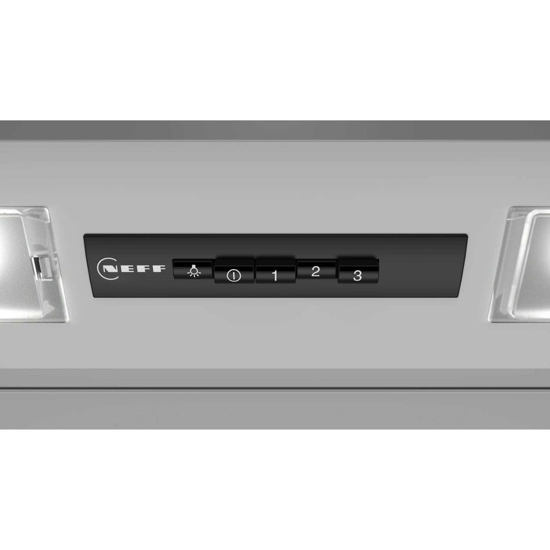 Neff D64MAC1X0B 60cm N30 Integrated Cooker Hood - SILVER - Image 1