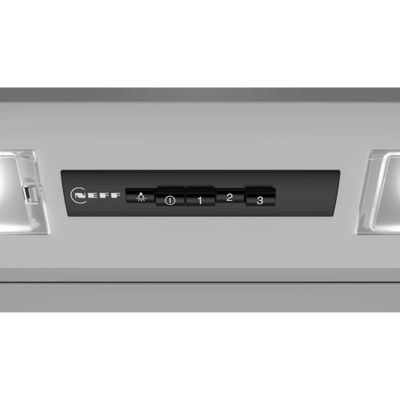 Neff D64MAC1X0B 60cm N30 Integrated Cooker Hood - SILVER