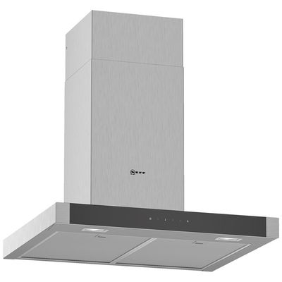 NEFF N50 D64BHM1N0B Chimney Cooker Hood - Stainless Steel, Stainless Steel