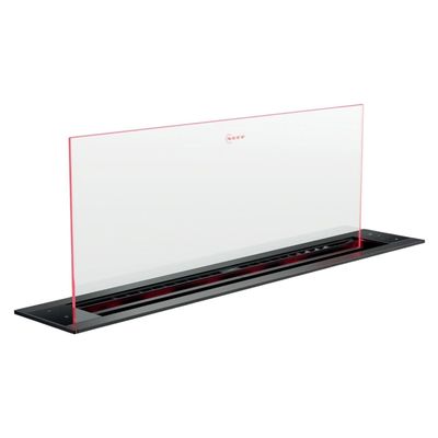 Neff I88WMM1S7B N90 80cm Clear Glass Downdraft Hood - Black