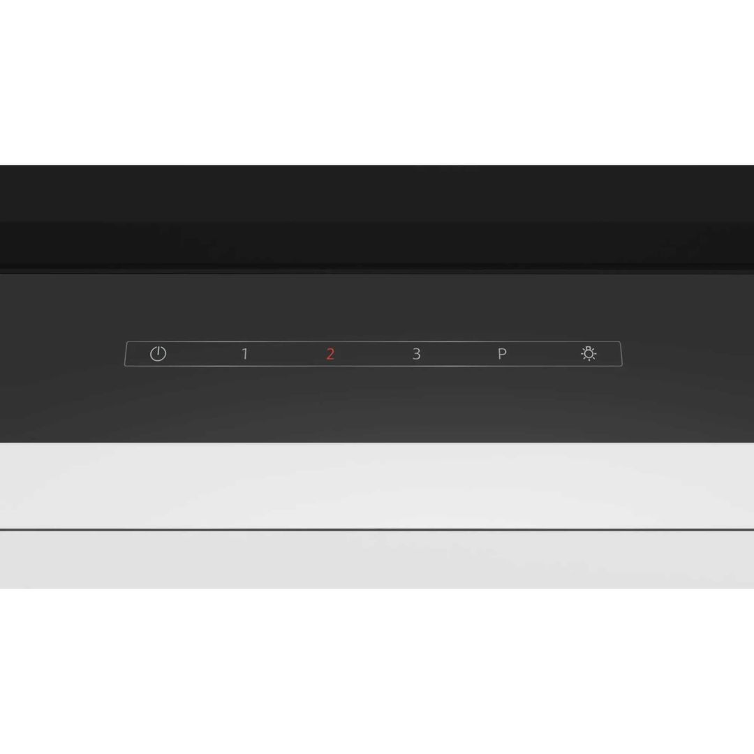 Neff D65XAM2S0B N70 60cm Integrated Cooker Hood with Fold-out Glass Deflector - Black - Image 1