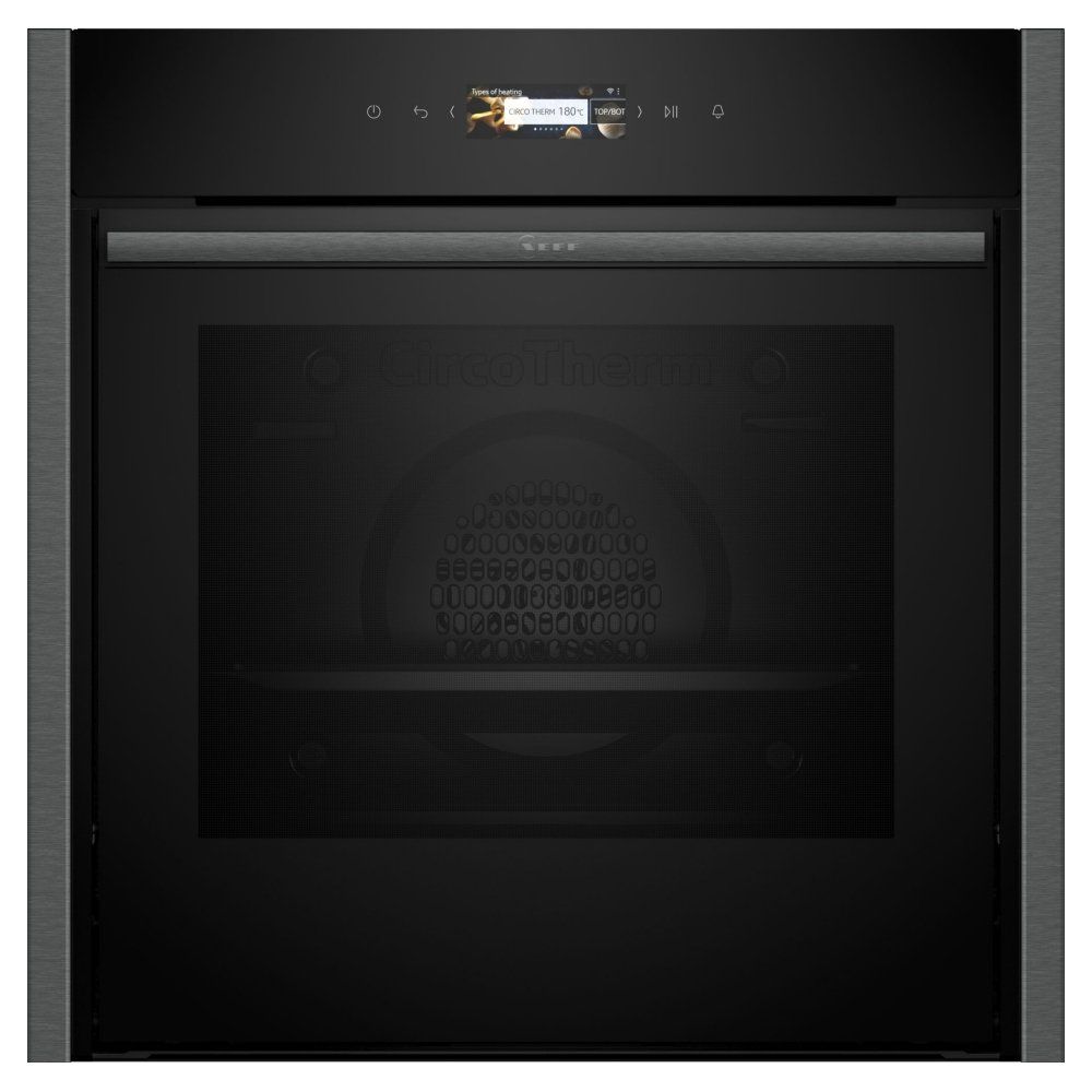 NEFF N70 Slide&Hide B54CR71G0B Electric Pyrolytic Smart Oven - Graphite, Black - Image 1