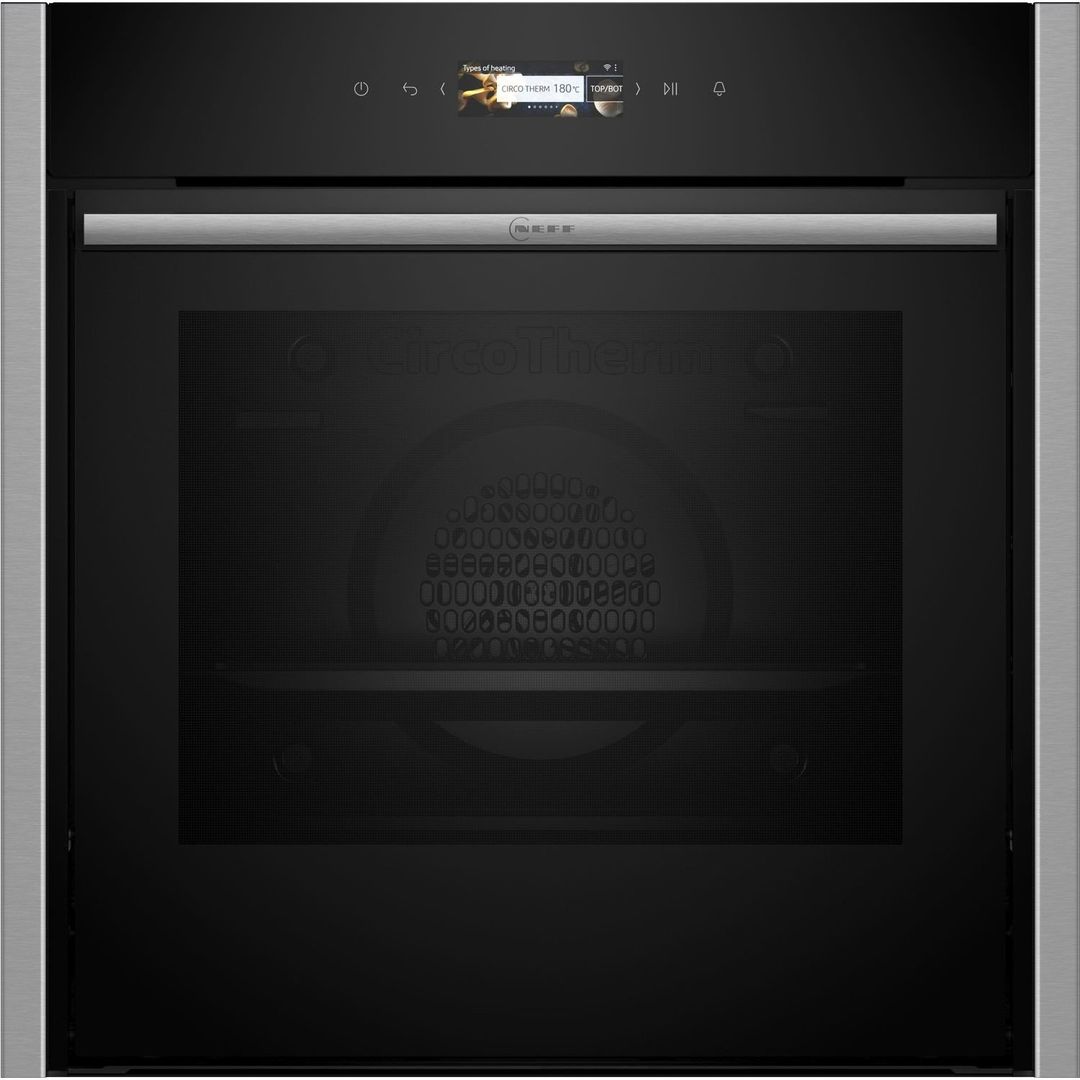 Neff B54CR31N0B N70 Slide & Hide Multifunction Single Oven - STAINLESS STEEL - Image 1