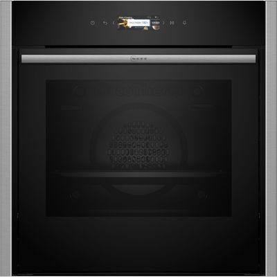 Neff B54CR31N0B N70 Slide & Hide Multifunction Single Oven - STAINLESS STEEL