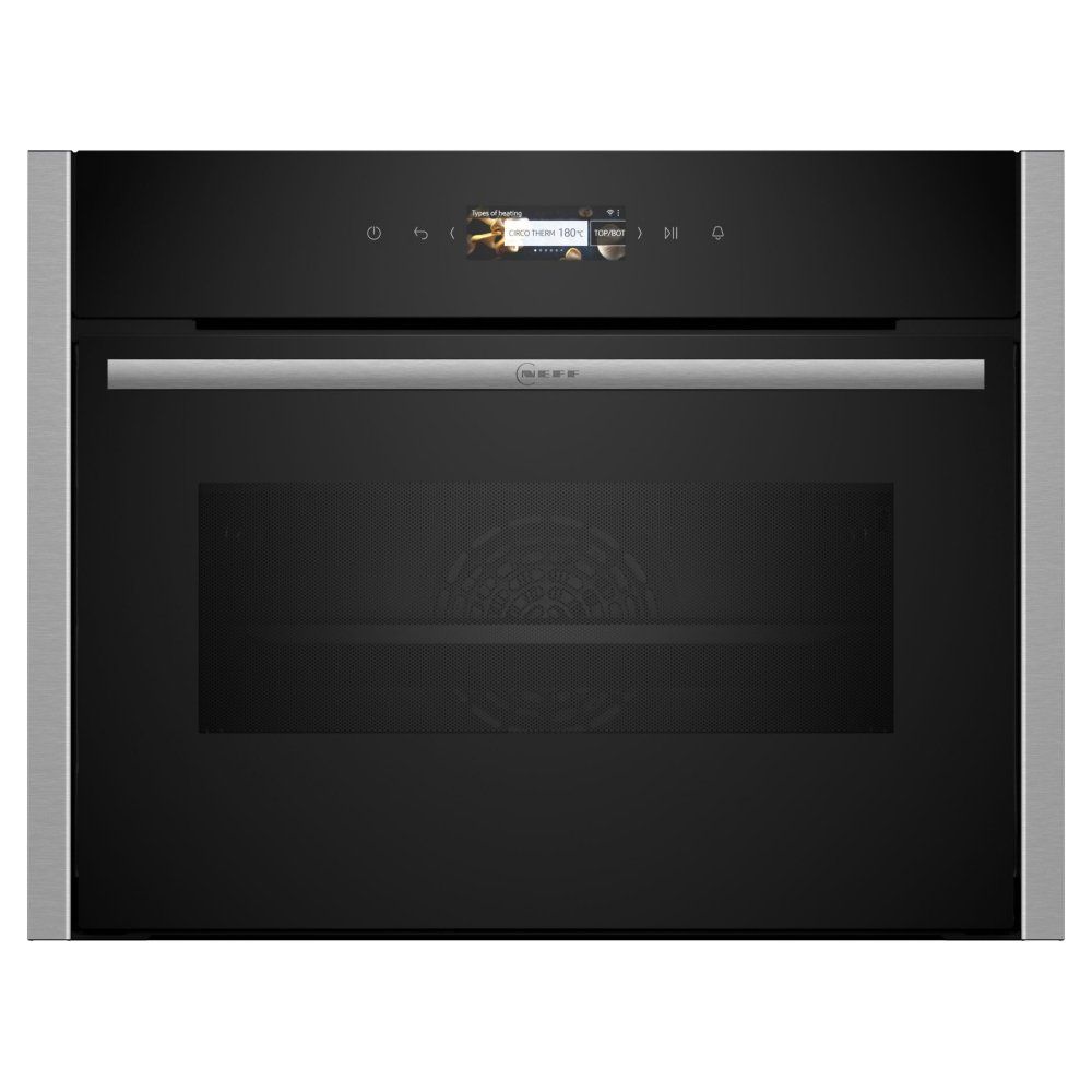 Neff C24MR21N0B N70 Built-In Combination Microwave Oven - Stainless Steel - Image 1