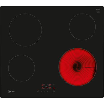 NEFF N50 T16NBE1L 59 cm Electric Ceramic Hob - Black, Black - Thumbnail 2