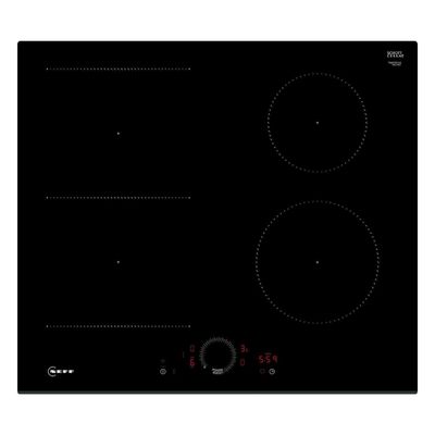 Neff T56FHS1L0 60cm N70 Frameless CombiZone Induction Hob - BLACK