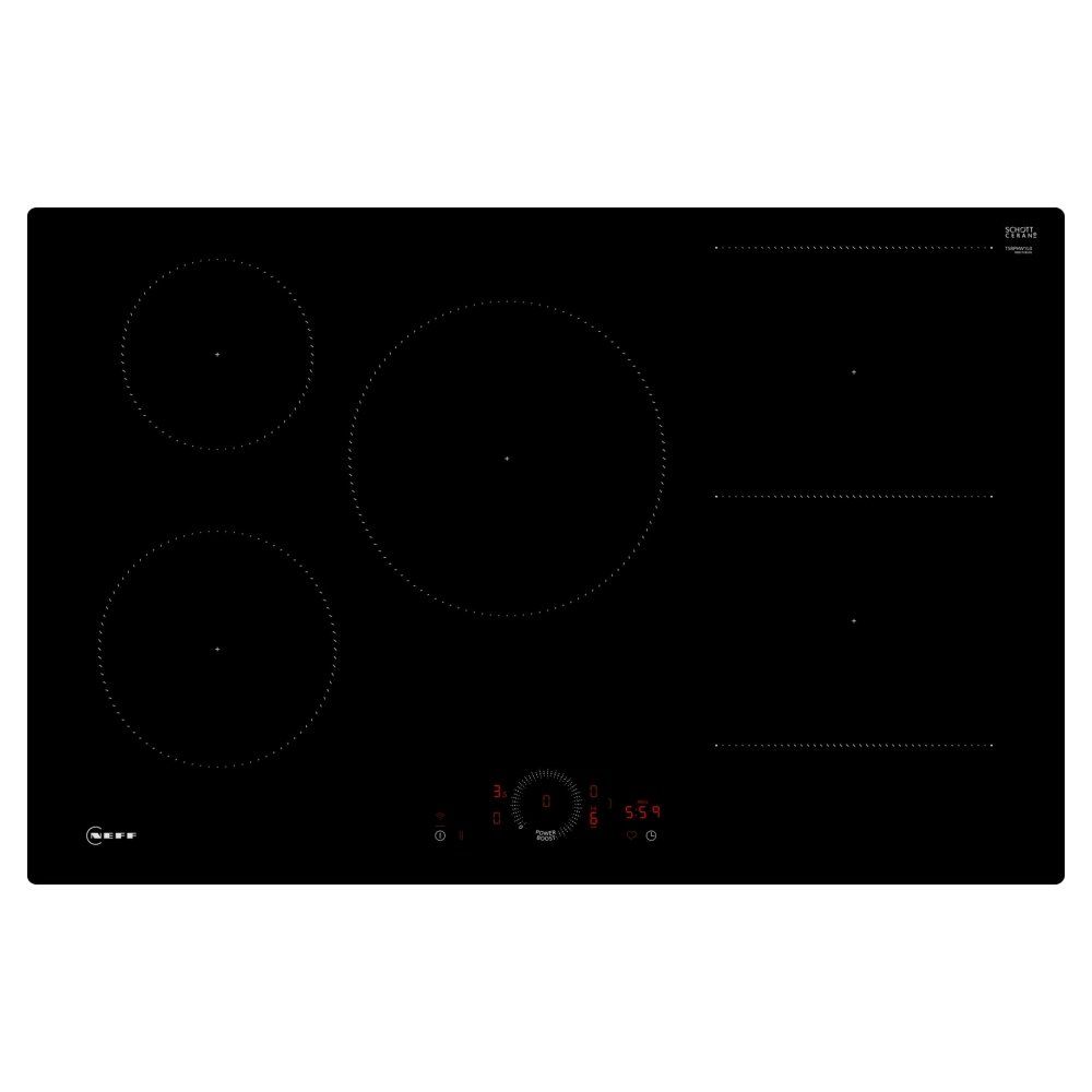 Neff T58PHW1L0 N70 Series 80cm 5 Zone Induction Hob - Black - Image 1