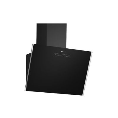 Neff D63IDK1S0B 60cm N30 Angled Chimney Hood - BLACK