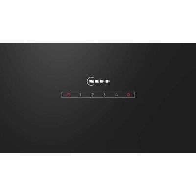 Neff D83IDK1S0B 80cm N30 Angled Chimney Hood - BLACK