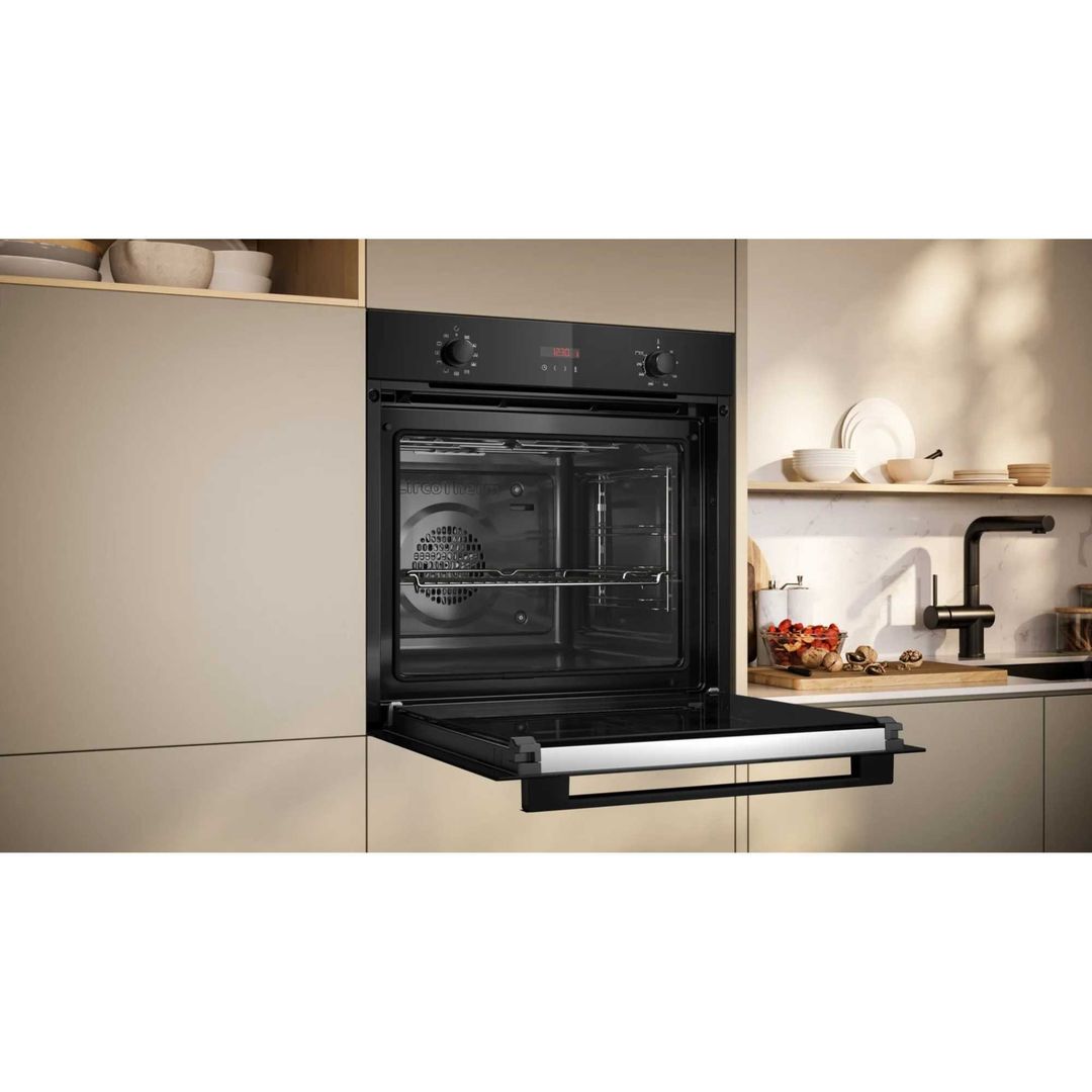 Neff N30 B2DCG7AK3B Electric Single Oven - Black - Image 1
