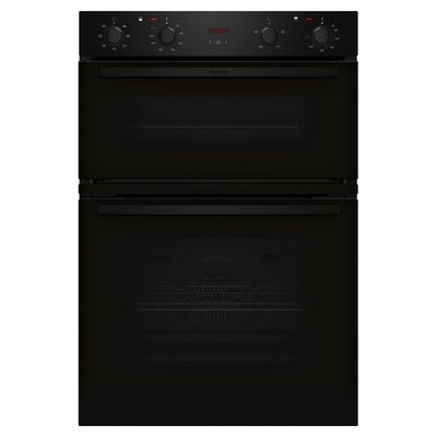 NEFF N30 U1DCC0AK3B Electric Double Oven - Black, Black